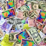 Pochons plastique billets dollars