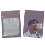 Pochon Tupac plastique zip