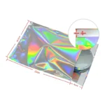 pochette-plastique-holographique-enveloppe-argent