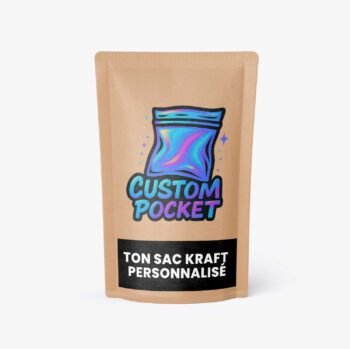Pochon personnalisé kraft marron