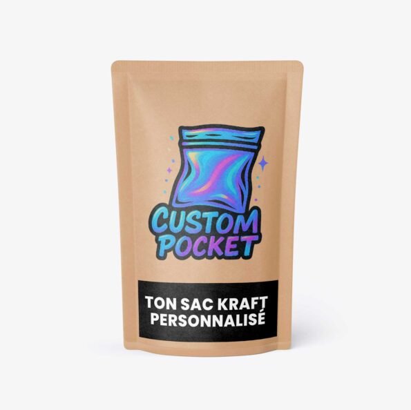 Pochon personnalisé kraft marron