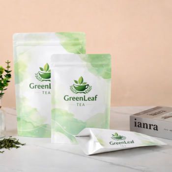 sachet zip refermable personnalisé