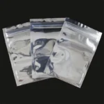 Pochons zip personnalisés transparents