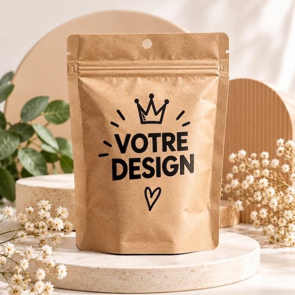 Pochon kraft personnalisé