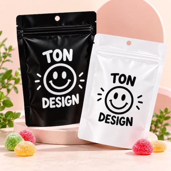 Pochon plastique personnalisé avec logo