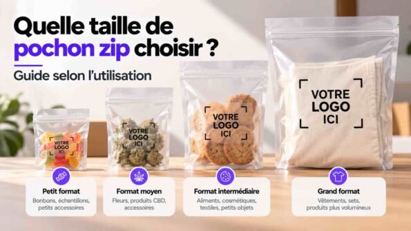 quelle taille pochon zip
